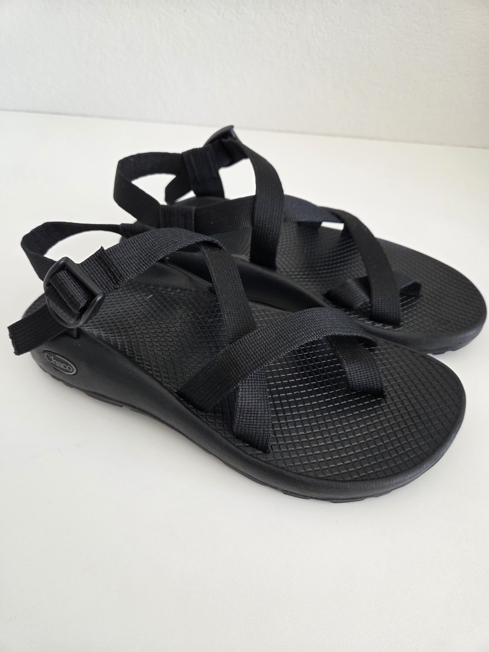 Chaco Women's Black Z/Cloud Web Sandals Size 9